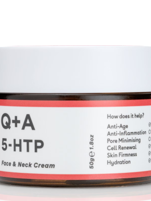 Q+A 5-HTP Face & Neck Cream 50g