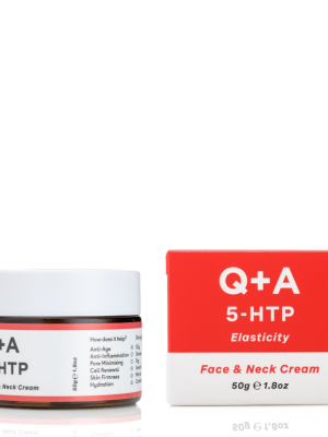 Q+A 5-HTP Face & Neck Cream 50g