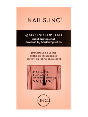 Nails.INC 45 Second Rapid Dry Top Coat Powered by Retinol 14ml