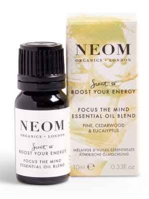 NEOM Organics London Focus the Mind Essential Oil Blend 10ml