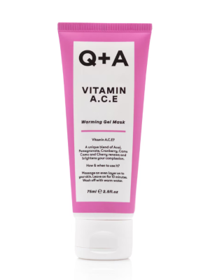 Q+A Vitamin A.C.E Warming Face Mask 75ml