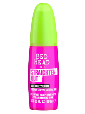 Bed Head by TIGI Straighten Out Anti Frizz Serum for Smooth Shiny Hair 100ml