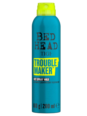 Bed Head by TIGI Trouble Maker Dry Spray Wax Texture Finishing Spray 200ml