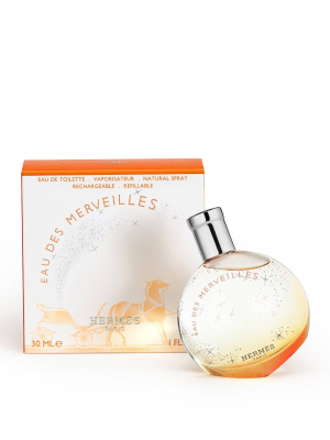 Hermès Eau des Merveilles Eau de Toilette 30ml Natural spray Refillable