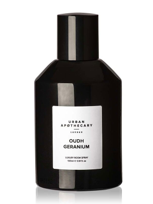 Urban Apothecary Oudh Geranium Luxury Room Spray 100ml