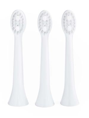 Spotlight Oral Care Sonic Toothbrush Replacement Heads x 3