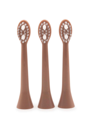 Spotlight Oral Care Rose Gold Sonic Toothbrush Replacement Heads x 3