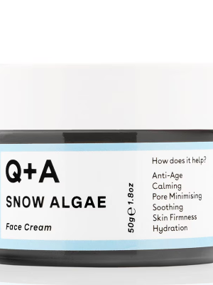 Q+A Snow Algae Intensive Face Cream 50g