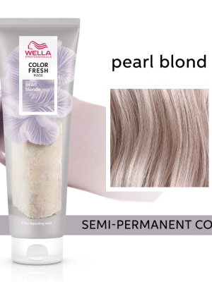 Wella Professionals Color Fresh Semi-Permanent Colour Mask – Pearl Blonde 150ml