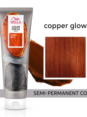 Wella Professionals Color Fresh Semi-Permanent Colour Mask – Copper Glow 150ml