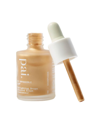 Pai Skincare The Impossible Glow Hyaluronic Acid and Sea Kelp Bronzing Drops Rose Gold 10ml