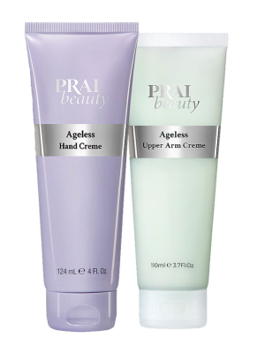 PRAI Beauty Ageless Hand and Upper Arm Crème Duo