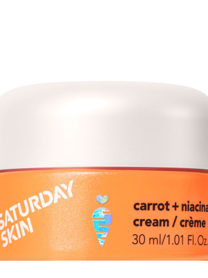 Saturday Skin Mini Carrot + Niacinamide Moisturizing Cream 30ml