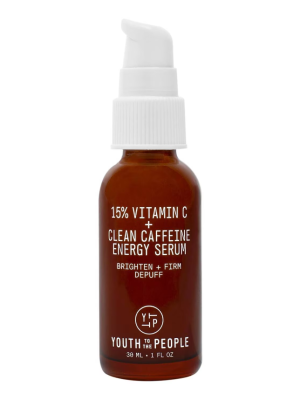 YOUTH TO THE PEOPLE 15% Vitamin C+ Clean Caffeine Energy Serum – Energizing face serum 30 ml