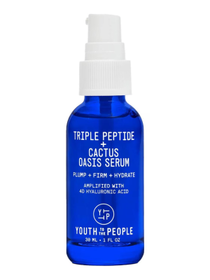 YOUTH TO THE PEOPLE Triple Peptide + Cactus Oasis Serum – Hydrating face and neck serum 30  ml