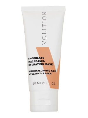 VOLITION Chocolate Macadamia Hydrating Mask with Hyaluronic Acid + Vegan Collagen 60ml