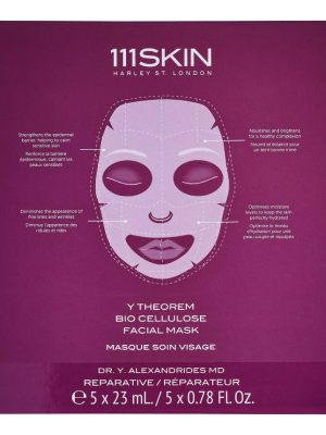 111SKIN Y Theorem Bio Cellulose Facial Mask 5 x 23ml