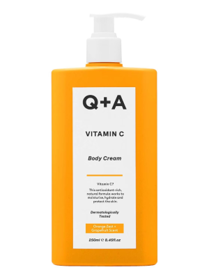 Q+A Vitamin C Body Cream 250ml