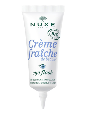 NUXE Eye Flash – Reviving Moisturising Eye Cream, Certified Organic 15ml