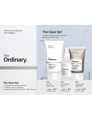 THE ORDINARY The Clear Set