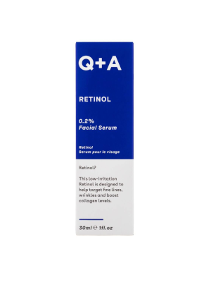 Q+A Retinol 0.2% Serum 30ml