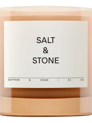 SALT AND STONE Saffron & Cedar Scented Candle 240g