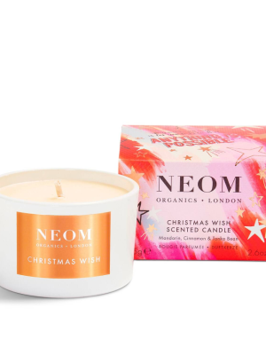 NEOM ORGANICS LONDON Christmas Wish Travel Candle 75g