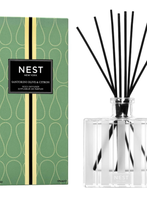 NEST New York Santorini Olive & Citron Reed Diffuser 175g