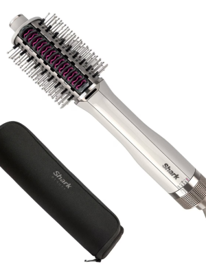 SHARK SmoothStyle Heated Brush & Smoothing Comb with Storage Bag Set