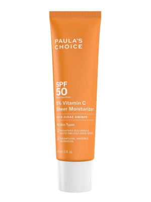 PAULA’S CHOICE 5% Vitamin C Sheer Moisturiser SPF50 60ml