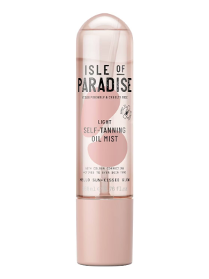 Isle of Paradise Light Self-Tanning Oil Mist 200ml