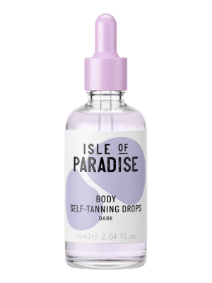 ISLE OF PARADISE Body Self-Tanning Drops Dark 75ml