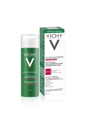 Vichy Normaderm Skin Corrector 1.5% Salicylic Acid Daily Moisturiser 50ml