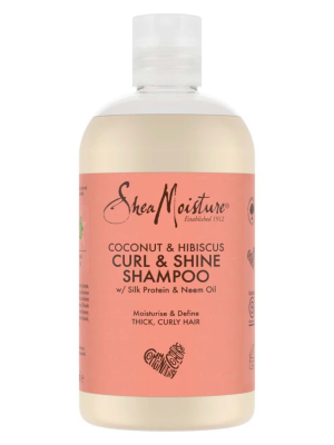 Shea Moisture Coconut & Hibiscus Curl & Shine Shampoo 384ml