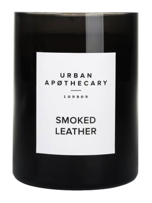 Urban Apothecary London Smoked Leather Luxury Candle 300g