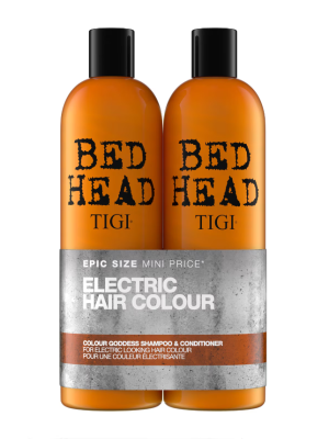 Bed Head by Tigi Colour Goddess Shampoo and Conditioner for Coloured Hair 2x750ml