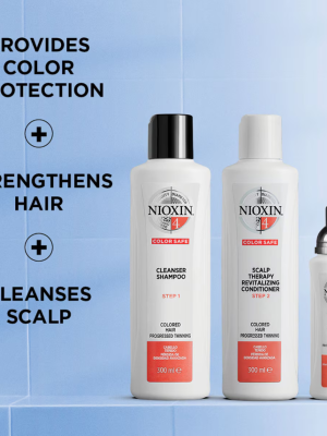 NIOXIN 3-part System Kit 4 for Colored Hair with Progressed Thinning