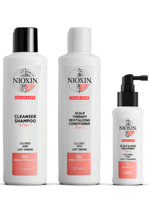 NIOXIN 3-part System Kit 3 for Colored Hair with Light Thinning