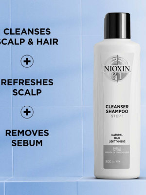 NIOXIN 3-part System 1 Cleanser Shampoo 300ml