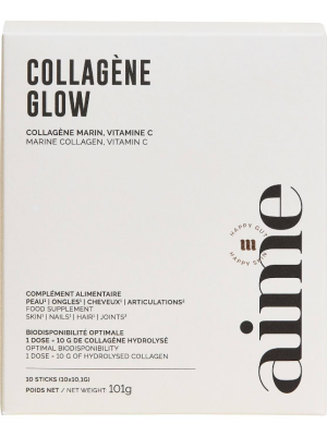 AIME Collagène Glow Food Supplement Box of 10 Sticks