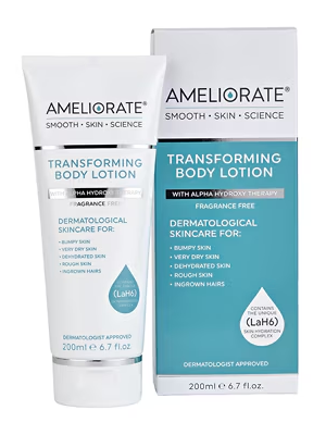 AMELIORATE Transforming Body Lotion Fragrance Free 200ml