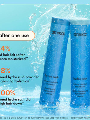 amika Hydro-Rush Intense Moisture Conditioner 275ml