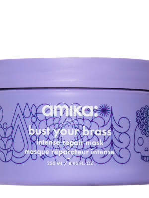 amika Bust Your Brass Cool Blonde Hair Mask 250ml