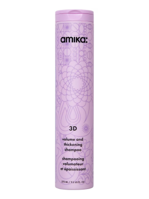 AMIKA 3D Volume + Thickening Shampoo 275ml