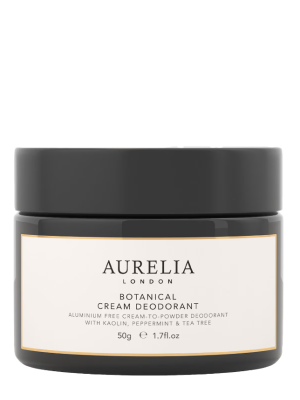 Aurelia London Botanical Cream Deodorant Natural Aluminium Free 50g