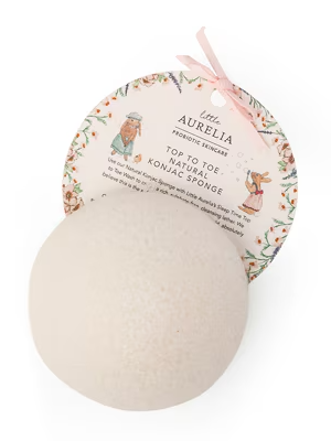 Little Aurelia London Top To Toe Natural Konjac Sponge