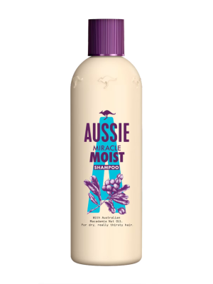 Aussie Miracle Moist Shampoo 300ml