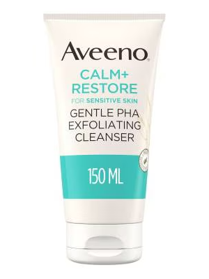 AVEENO Face Calm+Restore Gentle PHA Exfoliating Cleanser 150ml​