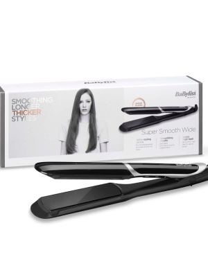 BaByliss Smooth Pro Wide 235 Straightener – UK Plug