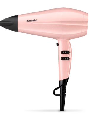 BaByliss Rose Blush Hairdryer – UK Plug